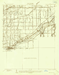 Grand Rapids 1935 topographic map thumbnail