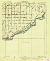 Grand Rapids 1940 topographic map thumbnail