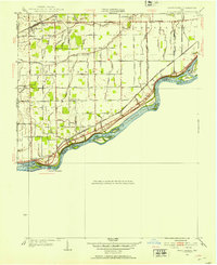 Grand Rapids 1952 topographic map thumbnail