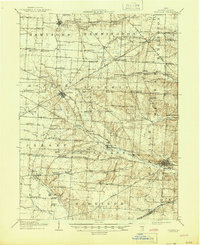 Granville 1910 topographic map thumbnail