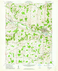 Granville 1961 topographic map thumbnail