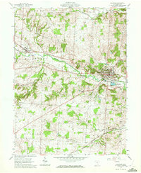 Granville 1961 topographic map thumbnail