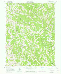 Graysville 1960 topographic map thumbnail