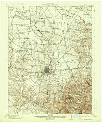 Greenfield 1917 topographic map preview
