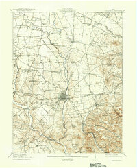 Greenfield 1917 topographic map thumbnail