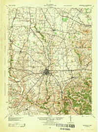 Greenfield 1944 topographic map preview