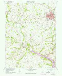 Greenfield 1960 topographic map thumbnail