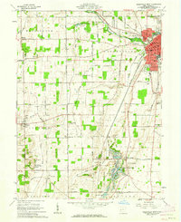 Greenville West 1961 topographic map thumbnail