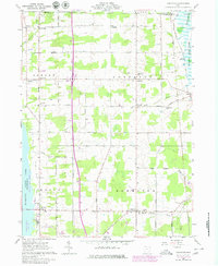 Gustavus 1961 topographic map thumbnail