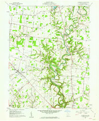 Hamersville 1960 topographic map thumbnail