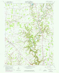 Hamersville 1960 topographic map thumbnail