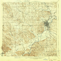 Hamilton 1917 topographic map thumbnail