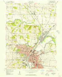 Hamilton 1955 topographic map thumbnail