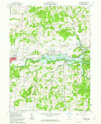 Hanover 1961 topographic map thumbnail