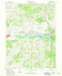 Hanover 1961 topographic map thumbnail
