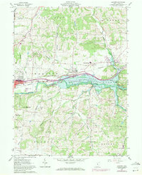 Hanover 1961 topographic map preview