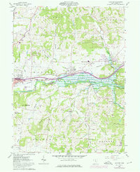 Hanover 1961 topographic map preview