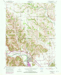 Harrison 1955 topographic map thumbnail