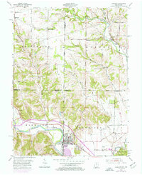 Harrison 1955 topographic map thumbnail