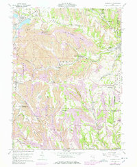 Harrisville 1960 topographic map thumbnail