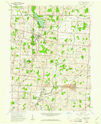 Hartville 1960 topographic map thumbnail