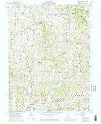 Hickman 1961 topographic map thumbnail