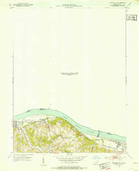 Higginsport 1952 topographic map thumbnail