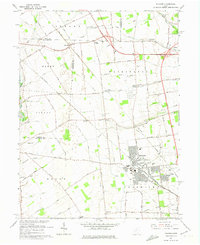 Hilliard 1966 topographic map thumbnail