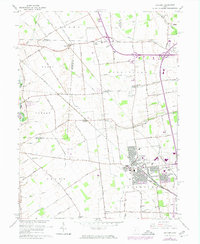 Hilliard 1966 topographic map thumbnail
