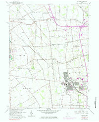 Hilliard 1966 topographic map thumbnail