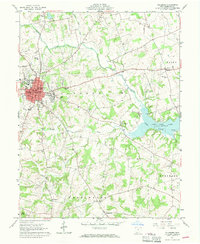 Hillsboro 1961 topographic map thumbnail
