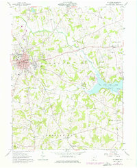 Hillsboro 1961 topographic map thumbnail