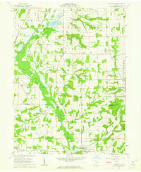 Holmesville 1961 topographic map thumbnail