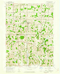 Homeworth 1960 topographic map thumbnail