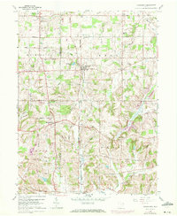 Homeworth 1960 topographic map thumbnail