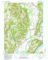 Hooven 1981 topographic map thumbnail