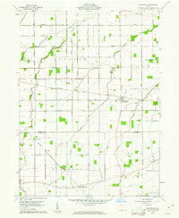 Hoytville 1960 topographic map thumbnail