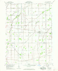 Hoytville 1960 topographic map thumbnail