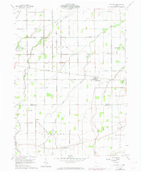 Hoytville 1960 topographic map thumbnail