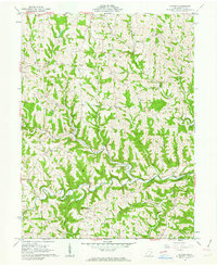 Hunter 1961 topographic map thumbnail