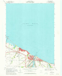 Huron 1969 topographic map thumbnail