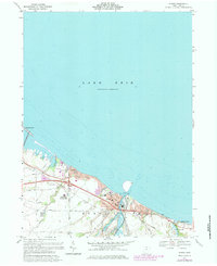 Huron 1969 topographic map thumbnail