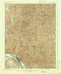 Ironton 1900 topographic map thumbnail