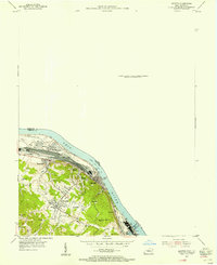 Ironton 1953 topographic map thumbnail
