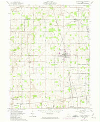 Jackson Center 1961 topographic map thumbnail