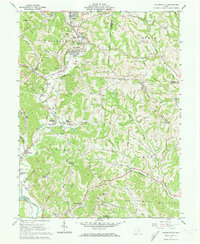 Jacksonville 1961 topographic map thumbnail