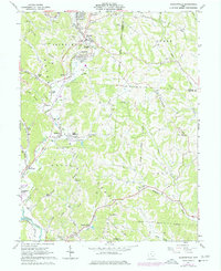 Jacksonville 1961 topographic map thumbnail