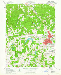 Jackson 1961 topographic map thumbnail
