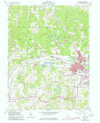Jackson 1961 topographic map thumbnail