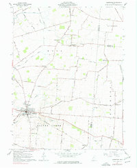 Jamestown 1961 topographic map thumbnail